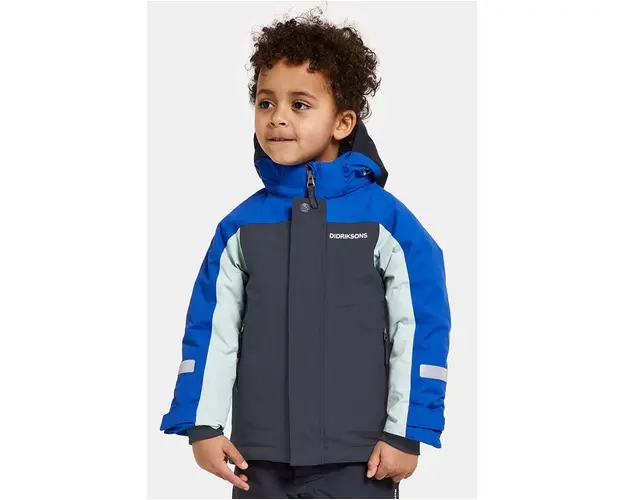 Didriksons geaca copii NEPTUN KIDS JKT culoarea albastru marin, 505472