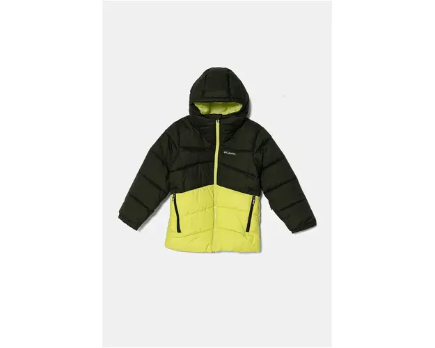 Columbia geaca copii Arctic Blast culoarea verde, 2089721