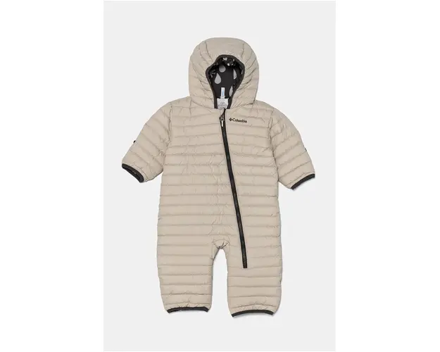 Columbia combinezon bebe Powder Lite Reversible Bunting culoarea bej, 2088751