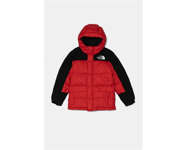 The North Face geaca de puf pentru copii HMLYN DOWN SHORT PARKA culoarea rosu, NF0A88UY6821