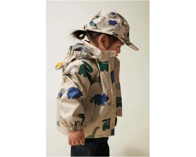 Liewood geaca copii Manu Jacket culoarea bej, LW19148