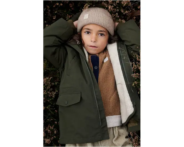 Liewood geaca copii Timber 2 in 1 Jacket culoarea verde, LW19438