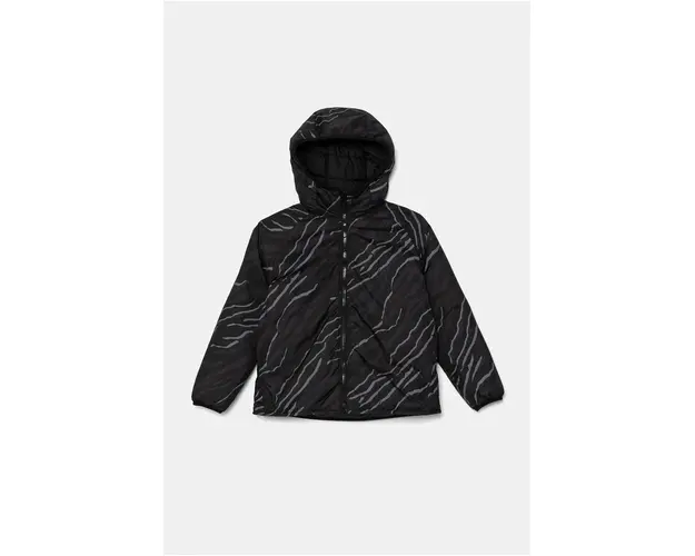 Puma geaca reversibila pentru copii Reversible ffer jacket culoarea negru, 682756