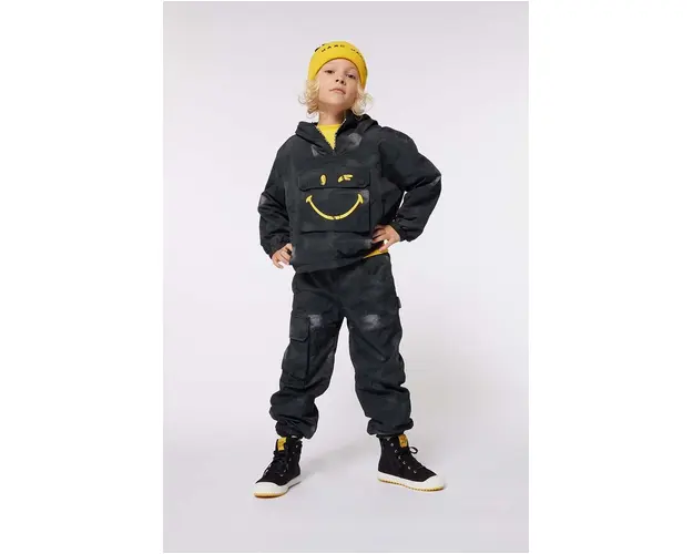 Marc Jacobs geaca copii culoarea negru, W60298