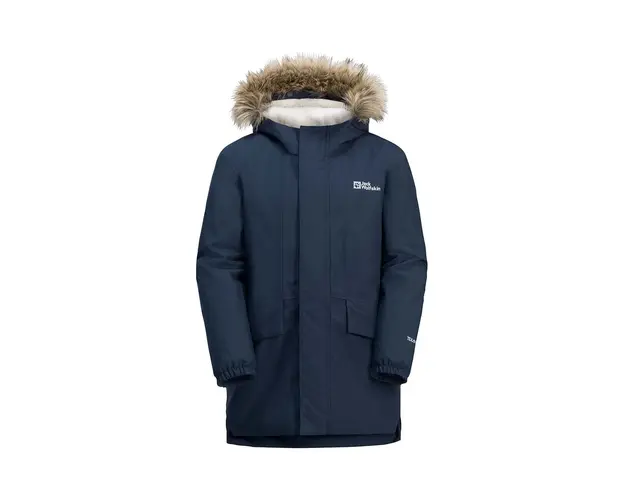 Jack Wolfskin geaca copii culoarea albastru marin, 1610091