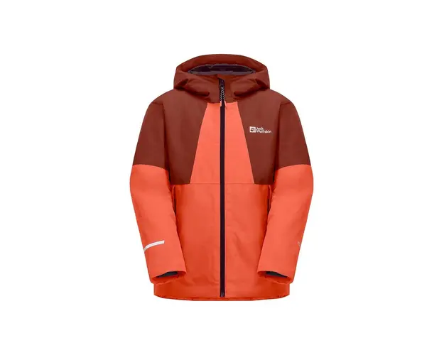 Jack Wolfskin geaca copii culoarea portocaliu, 1610281