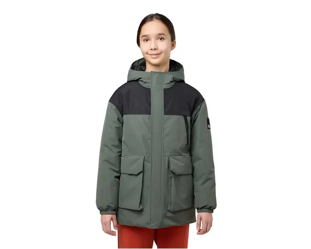 Jack Wolfskin geaca copii culoarea verde, A60301