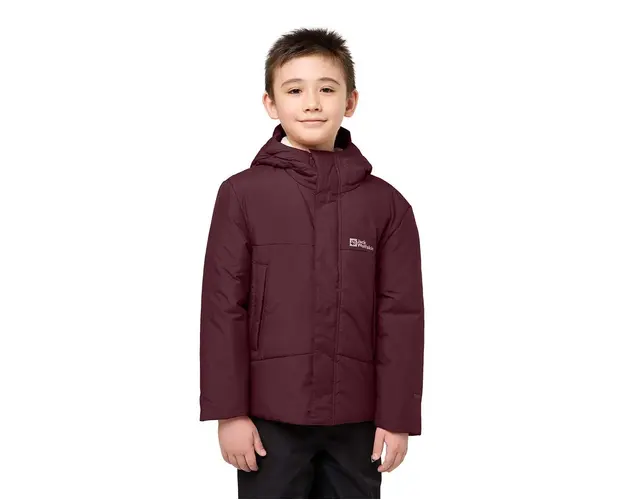 Jack Wolfskin geaca de iarna pentru copii culoarea violet, A61847