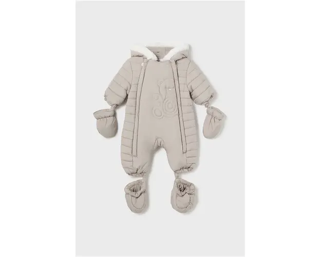Mayoral Newborn combinezon bebe culoarea bej, 2620