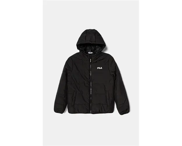 Fila geaca copii BERGHUELEN culoarea negru, FAT0361