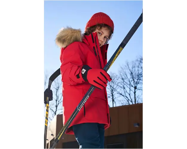 Reima geaca de puf pentru copii Serkkula culoarea rosu, 5100281A