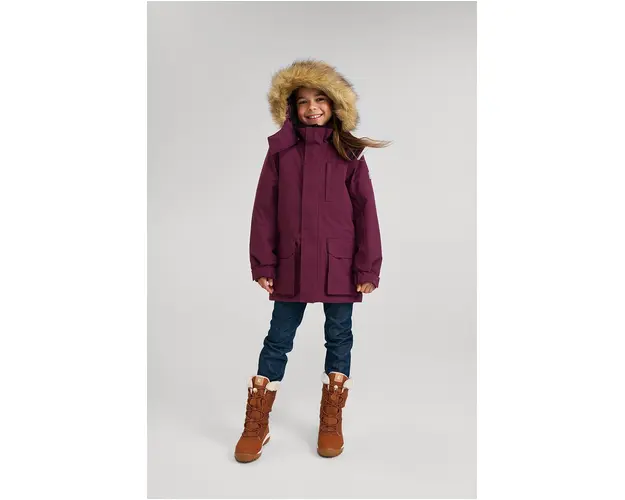 Reima geaca copii Ajaton culoarea bordo, 5100360A