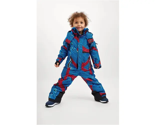 Reima salopete de iarna pentru copii Reach culoarea albastru marin, 5100067C