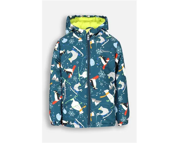 Lemon Explore geaca de schi pentru copii culoarea albastru marin, OUTERWEAR SNOW&SKI BOY