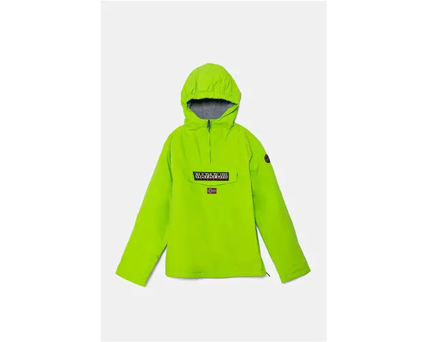 Napapijri geaca copii RAINFOREST WI 2 culoarea verde, NP0A4HHKG1U1