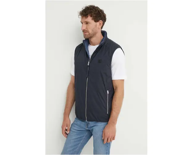 Marc O'Polo vesta cu doua fete barbati, culoarea albastru marin, de tranzitie, 426096072046