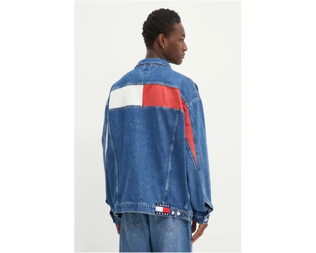 Tommy Jeans geaca barbati, de tranzitie, oversize, DM0DM19366