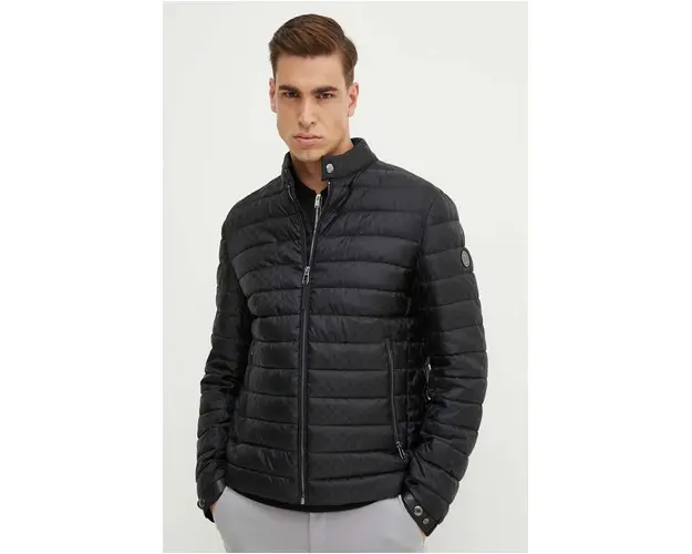 Joop! geaca barbati, culoarea negru, de tranzitie, 30042623