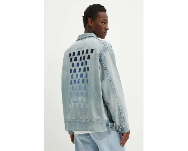 Levi's geaca jeans barbati, de tranzitie, oversize, A7150