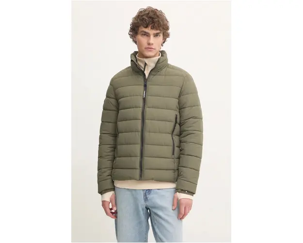 Superdry geaca barbati, culoarea verde, de tranzitie, M5011911A-8MI