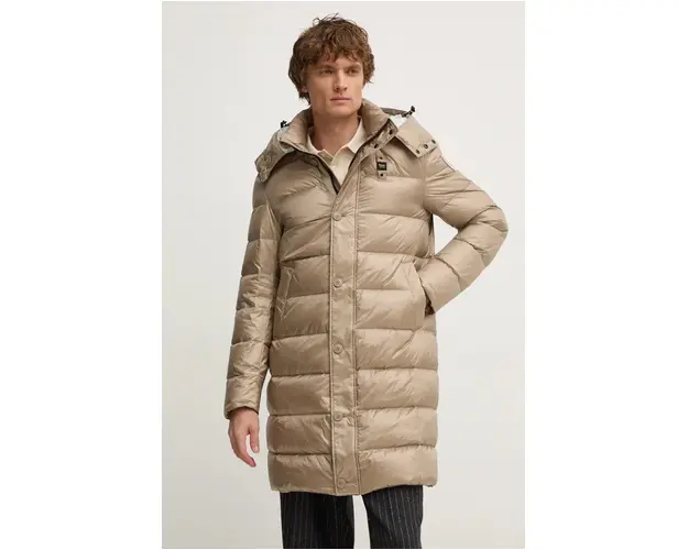 Blauer geaca de puf barbati, culoarea bej, de iarna, 24WBLUK03027