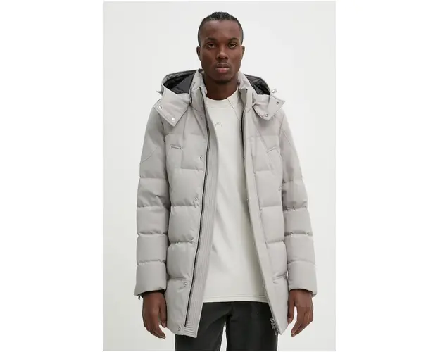 MOOSE KNUCKLES geaca de puf barbati, culoarea bej, de iarna, M34MP221S