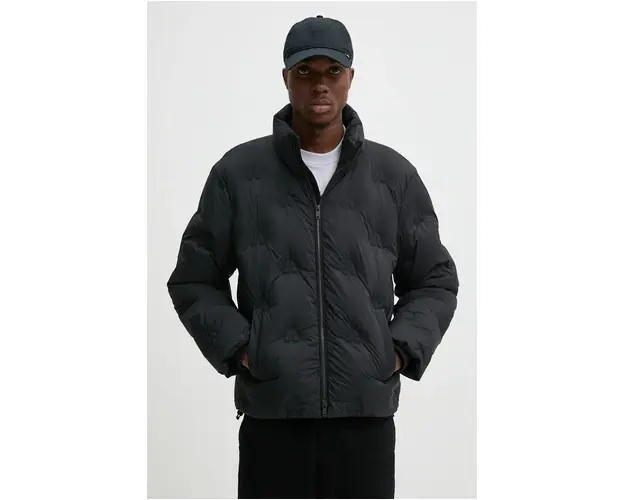 MOOSE KNUCKLES geaca de puf barbati, culoarea negru, de iarna, M34MJ207H