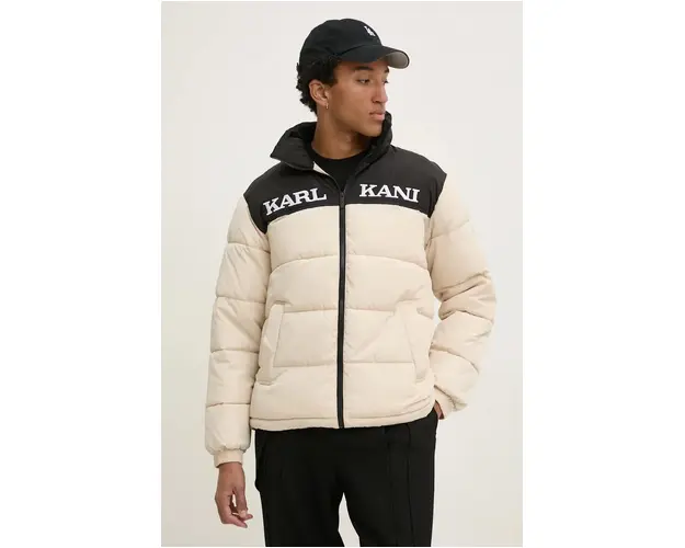 Karl Kani geaca barbati, culoarea bej, de iarna, 60760010