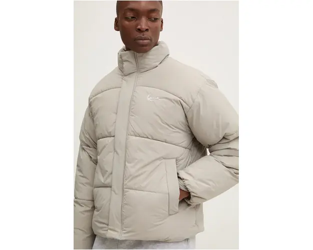 Karl Kani geaca barbati, culoarea gri, de iarna, 60760016