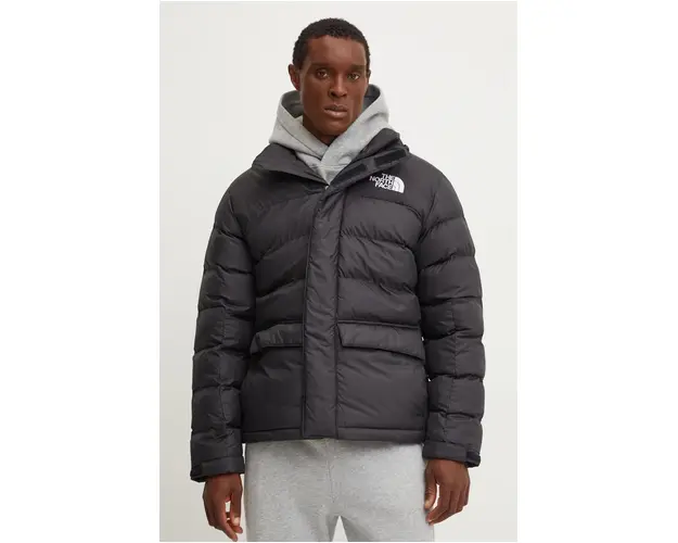 The North Face geaca Limbara barbati, culoarea negru, de iarna, NF0A89EGJK31
