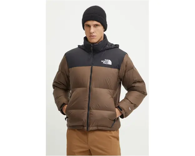 The North Face geaca de puf TNF x 30th Years HMLYN barbati, culoarea maro, de iarna, NF0A3C8D5EX1