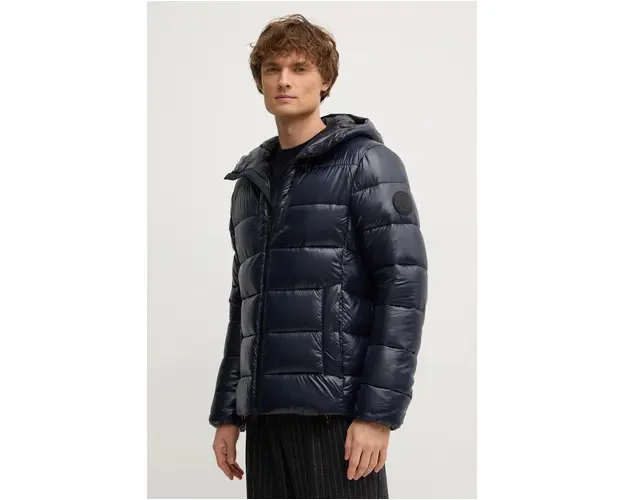 Save The Duck geaca MAXIME barbati, culoarea albastru marin, de iarna, D30816M.LUCK19
