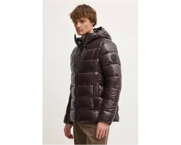 Save The Duck geaca MAXIME barbati, culoarea maro, de iarna, D30816M.LUCK19
