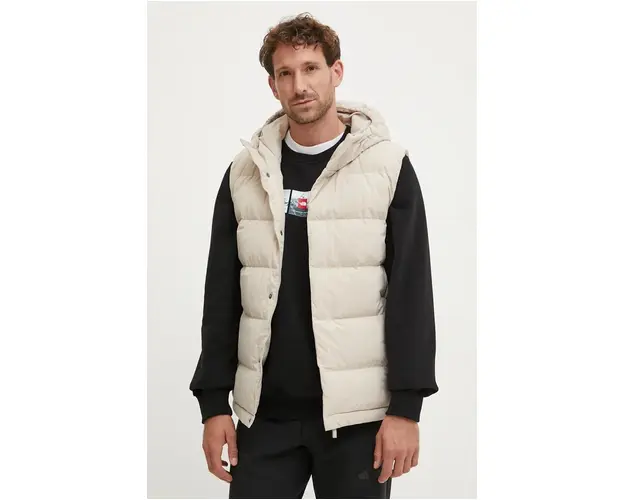 adidas vesta de puf Helionic barbati, culoarea bej, de iarna, IX8857