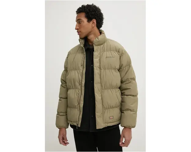 Dickies geaca SCOBEY barbati, culoarea verde, de iarna, DK0A4Z34