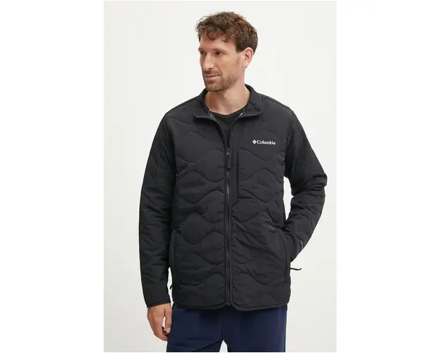 Columbia geaca Birchwood barbati, culoarea negru, de tranzitie, 2088561