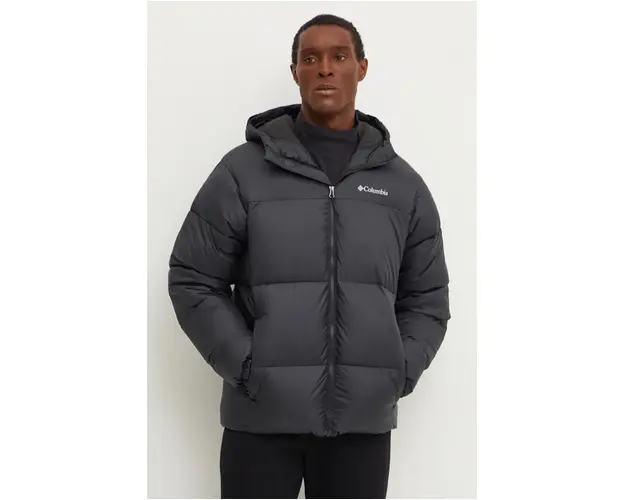 Columbia geaca Puffect barbati, culoarea negru, de iarna, 2086851
