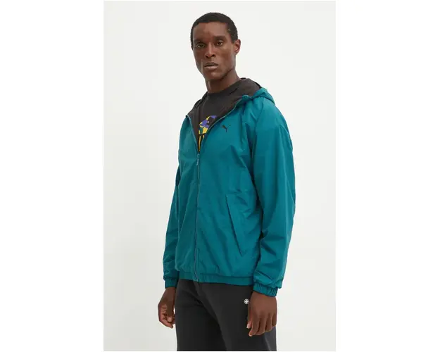 Puma geaca barbati, culoarea turcoaz, 626474