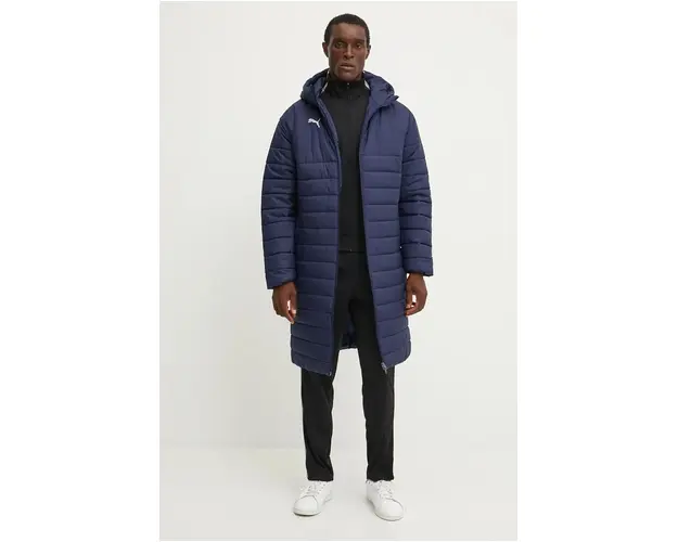 Puma geaca barbati, culoarea albastru marin, de tranzitie, 658739