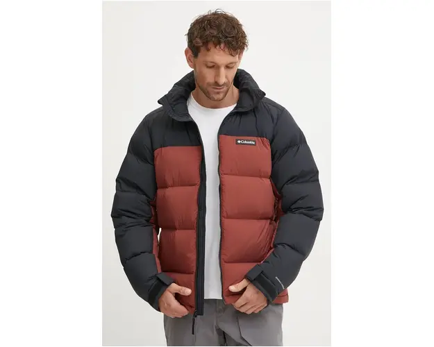 Columbia geaca sport din puf Bulo Point culoarea bordo, 2087961