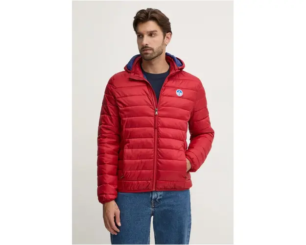 North Sails geaca barbati, culoarea rosu, de tranzitie, 603307