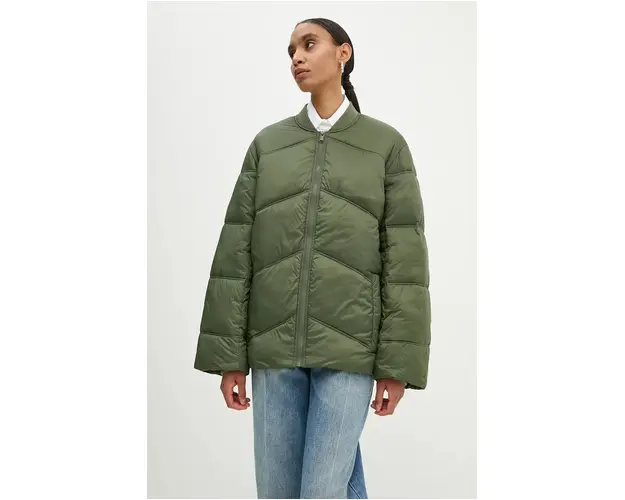 ZADIG&VOLTAIRE geaca culoarea verde, de tranzitie, WMOW00384