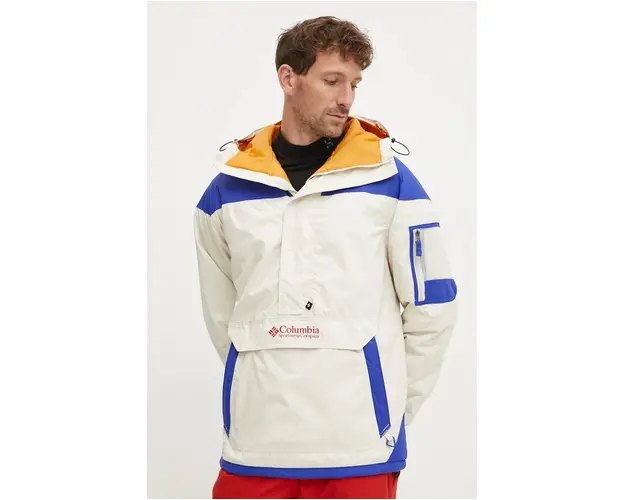 Columbia geaca sport Challenger culoarea bej, 2090991