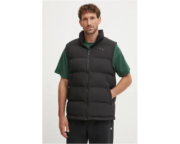 Puma vesta barbati, culoarea negru, de iarna, 626468