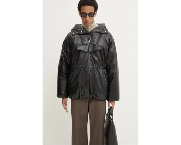 Nanushka geaca de puf OSANA barbati, culoarea negru, de iarna, NU24PFJK00299