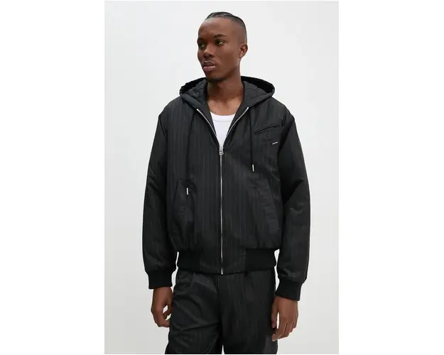 BLUEMARBLE geaca de lana culoarea negru, de tranzitie, JA68.WO22B24