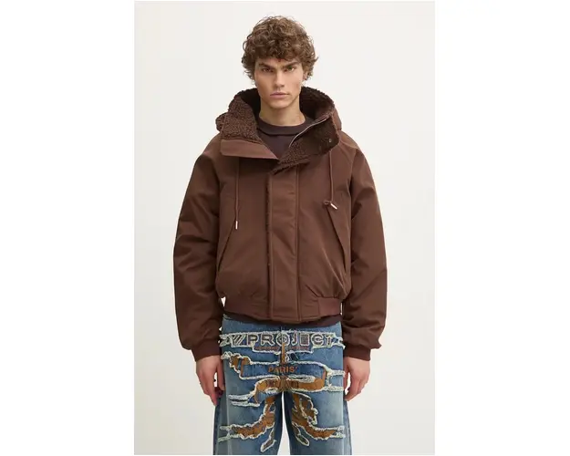 BLUEMARBLE geaca barbati, culoarea maro, de iarna, JA69.NY09B24