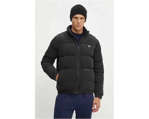 Rip Curl geaca din velur RINCON CORD culoarea negru, de iarna, oversize, 00OMJA