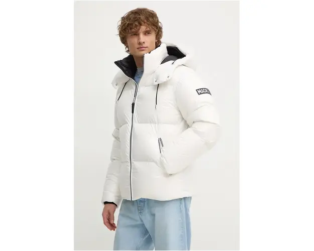 MACKAGE geaca de puf barbati, culoarea alb, de iarna, KENT-Z
