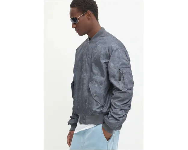 Vertere Berlin geaca bomber culoarea gri, de tranzitie, VER J46